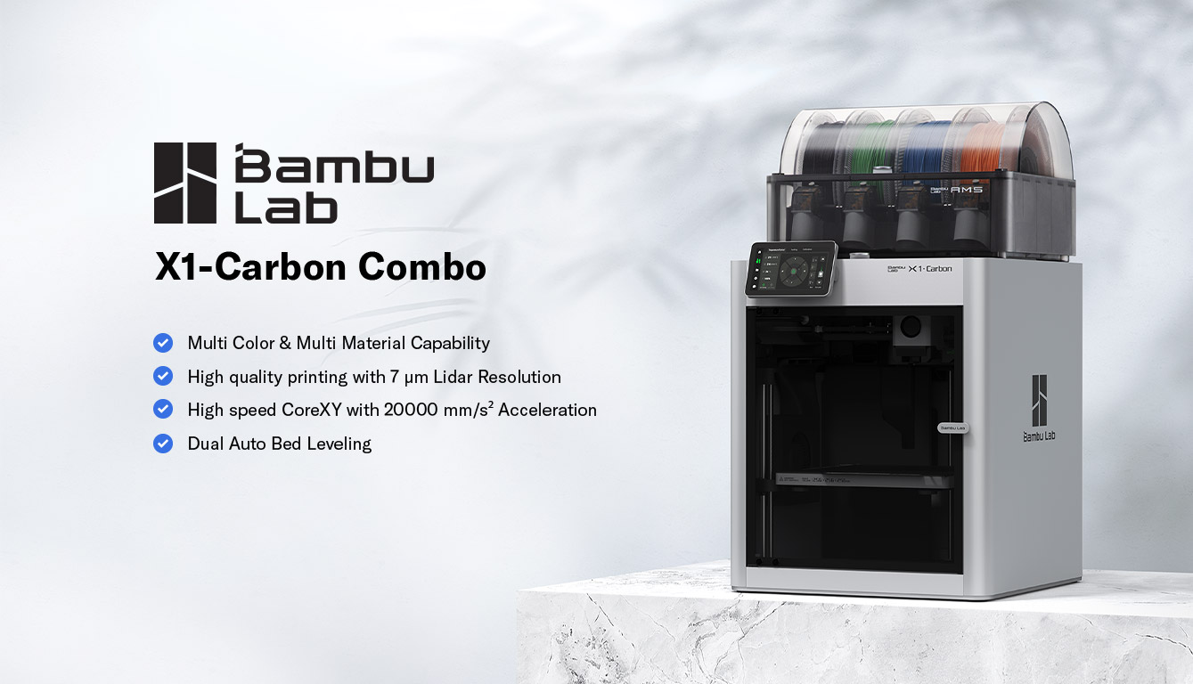 Bambu Lab X1-Carbon Combo 3D Printer, Bambu Lab X1 Series , Bambu Lab X1-Carbon Combo EDU Bundle, Bambu lab x1 carbon combo 3d printer price, bambu lab x1-carbon combo 3d printer review, bambu lab x1 carbon amazon, Bambu lab x1 carbon combo 3d printer for sale, bambu lab x1 price, bambu lab x1 carbon build size, bambu lab x1e, bambu lab x1 carbon dimensions, Buy Bambu Lab X1-Carbon Combo 3D Printer online California, Bambu Lab X1-Carbon Combo 3D Printer for sale in New York,
